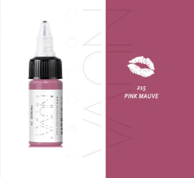 Nuva Colors Lips PINK MAUVE 1/2-oz Permanent Makeup Ink Pigment PMU Supplies
