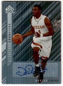 2006-07 Upper Deck Reflections Signature Silver Daniel Gibson Auto #SR-DG - Picture 1 of 2