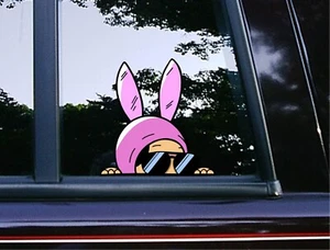 Louise Peek Peeker Peeking Window Vinyl Car Decals Cartoon Bob's Burger Stickers - Bild 1 von 4