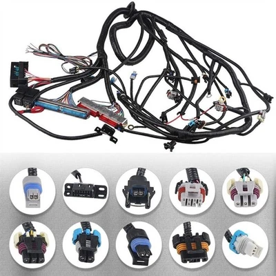 Standalone Wiring Harness T56 or Non-Electric Tran 4.8 5.3 6.0 DBC For 97-06 LS1 - Изображение 1 из 4