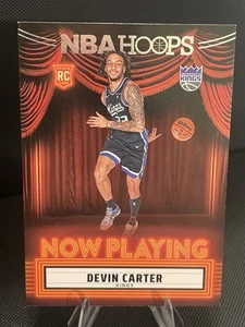 Aros de la NBA 2024-25 ahora jugando Devin Carter RC Sacramento Kings #30 - Imagen 1 de 2