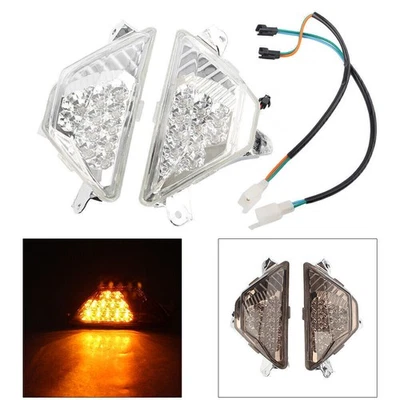 Luces indicadoras de señal de giro delanteras para Kawasaki Ninja 300R EX300 2013-2017 2016 Foto 1 de 4