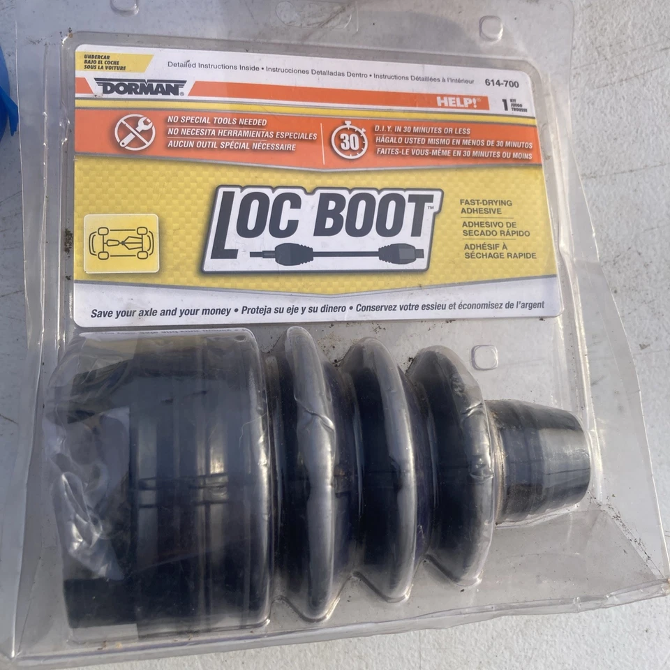全新 DORMAN Fast-Drying Adhesive Split CV LOC BOOT 底座套件 {F614-700XB} — 第 1/2 张图片