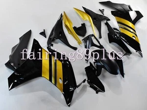 Black Gold ABS Injection Bodywork Fairing Kit Fit for CBR600F 2011-2013 - Picture 1 of 5