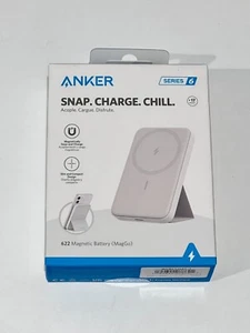 Anker 622 Magnetic Wireless Battery (MagGo) Snap Charge Chill - White NEW SEALED - Picture 1 of 2