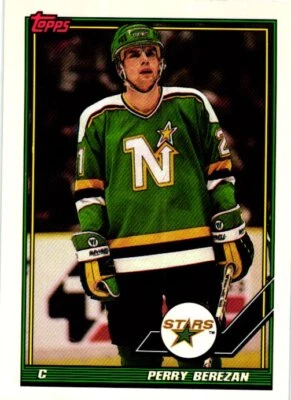 1991-92 Topps #485 Perry Berezan - Image 1 of 2