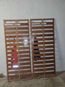 2 Stück Hülsta Lattenrost 80 x 200cm unverstellbar Hülstaflex comfort Holz - Bild 1 von 2