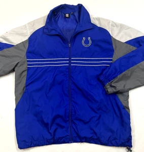Vintage Y2k Reebok NFL Indianapolis Colts Windbreaker Sports Illustrated SI XL - Bild 1 von 5