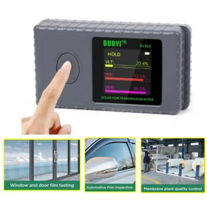 Digital Window Tint Solar Film Transmission Meter VLT UV IR Rejection Detector - Picture 1 of 15