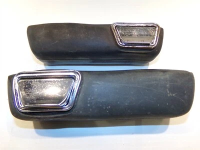 1968 69 70 71 72 Dodge Dart Plymouth Valiant Duster Green Armrest Pair OEM - Image 1 of 4