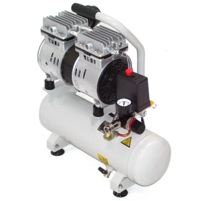 D+L leise Druckluft Kompressor 40362 ölfrei 750W Luftkompressor flüster Kompressor