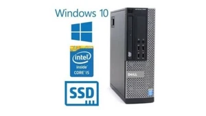 Dell Optiplex 9020 SFF Desktop Intel i5 4570 32GB Ram 1TB SSD+3TB HDD WiFi Win10 - Picture 1 of 2