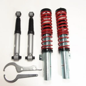 amortisseurs + suspensions combinés filetés avant arrière PEUGEOT 206 + SW + CC - Bild 1 von 1