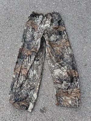 Realtree Camouflage 100% Polyvinyl Chloride Waterproof Pants Mens Large - Image 1 of 4