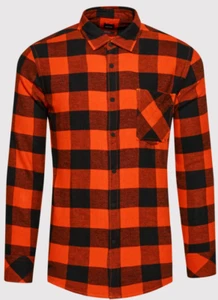 Hugo Boss "Riou" (50457778) Herren-Hemd orange Gr. L NEU - Bild 1 von 9