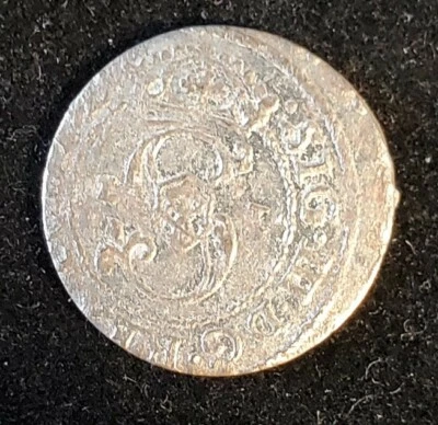 Poland Riga Solidus Szelag Schilling 1621 (Z1) Sigismund III Silver ◇S17 - Image 1 of 3