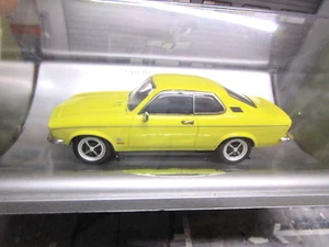 OPEL Manta A cupé 1970 - 1975 amarillo amarillo Schuco distribuidor 1:43 - Imagen 1 de 3