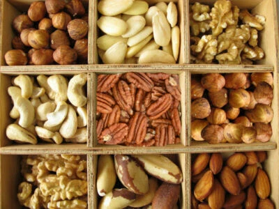 Nussmischung Natur 7 Sorten Nüsse Nuss Mix Studentenfutter Frische Ernte 1kg - Bild 1 von 4