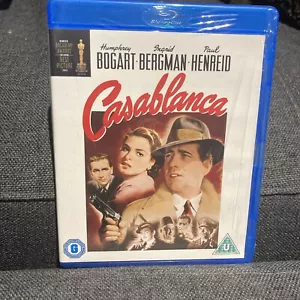 Casablanca Blu-Ray Classic 1942 Humphrey Bogart Ingrid Bergman Film Movie UK ABC - Picture 1 of 3