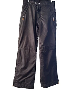 Gap Kids Unisex Black Snow Pants Size 14 Zippered Ankles & Zip Pockets - Picture 1 of 15