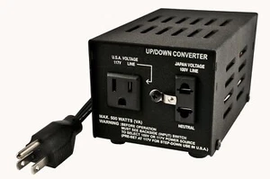 Japanese Step Up / Down Voltage Transformer Converts Japan 100 Volts To 110v - Picture 1 of 3