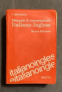 C.Brusasca Gesprächshandbuch ITALIENISCH-ENGLISCH Bietti Mailand 1972 - Bild 1 von 3