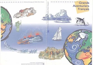 Document Philatélique 1er Jour : 02 2000  Grands Aventuriers Français - Picture 1 of 2