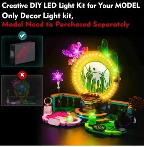 LocoLee LED Light Kit LEGO 75682 Elphaba Glinda Figures Lighting Set US Seller - Picture 1 of 6