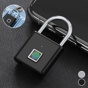 USB-Aufladung Finger abdruck Passworts perre Anti-Diebstahl Digitales Schloss - Photo 1/9