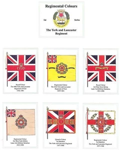 York & Lancaster Regiment 1st Series of Trade Cards Sent Post Free - Picture 1 of 1