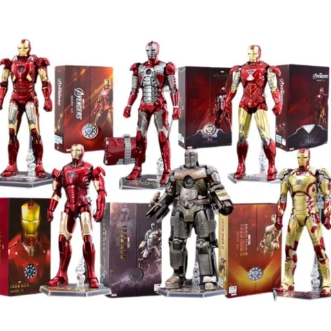 Marvel Avengers Iron Man Action Figures Mark 1 2 3 4 5 6 7 MK42 MK43 MK50 MK85 Cover