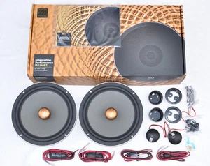 MOREL IP-UNI82 TOP QUALITY 2-WAY COMPONENT KIT 8" + 1" / 100W RMS, 92dB, X-OVERS - Picture 1 of 10
