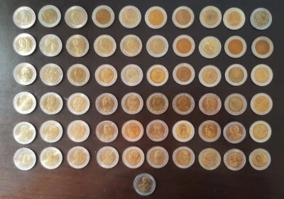 Thailand Münze 10 Baht Bi Metall Komplettsatz 61 - Bild 1 von 4