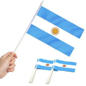 Anley Argentina Mini-Flagge 12er-Pack - handgehaltene kleine argentinische Miniaturflaggen - Bild 1 von 6