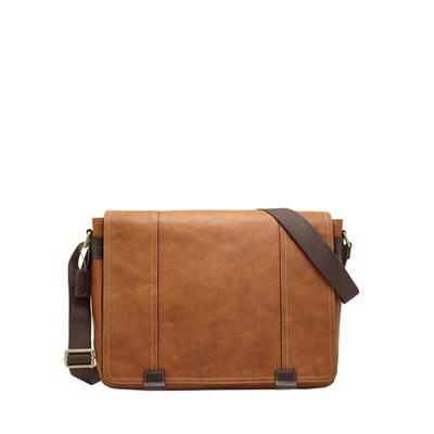 Fossil Field Messenger Bag Medium Brown SBG1060210 - Image 1 of 4