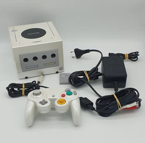 Nintendo Gamecube Konsole Weiß white mit Memory Card und original Controller - Bild 1 von 4