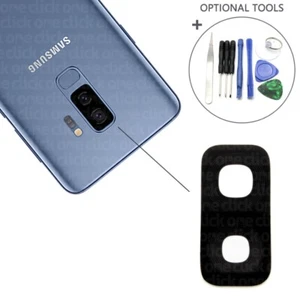 New REAL GLASS Rear Camera Lens Replacement for Samsung Galaxy S9 Plus + SM-G965 - Picture 1 of 6