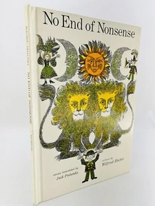 NO END OF NONSENSE Jack Prelutsky & Wilfried Blecher 1968 HC Children's - Imagen 1 de 8