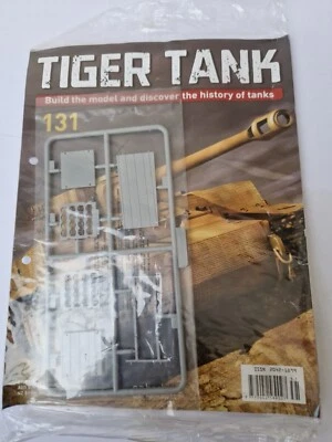 1/16 HACHETTE Costruire il Proprio Tiger Modello Serbatoio Numero 131 Inc Parte - Immagine 1 di 2