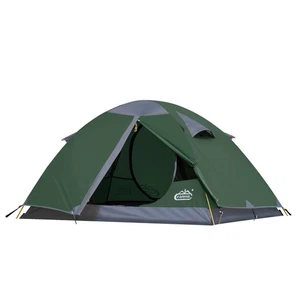Tienda de campaña para mochileros para 2 personas, tienda impermeable a prueba de viento para dos personas, ligera... - Imagen 1 de 9
