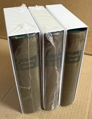 Tocqueville. Œuvres. Tome 1 , 2 et 3. La Pléiade Comme Neufs. Pleiade - Photo 1/4