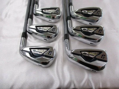 Bridgestone TOUR B JGR HF3 2019 Iron Set 6pcs 5-PW MCI 80 BLACK Reshafted Flex S - Image 1 of 4