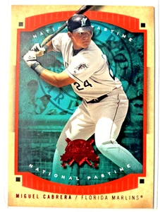 2005 Fleer National Pastime - Miguel Cabrera #24 Red /150 - Bild 1 von 2