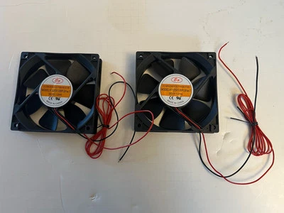 DC Brushless Fan Motor Computer Fan 12V 1.334A  Ice Heater Fan 2 Pack 120mm - Image 1 of 4