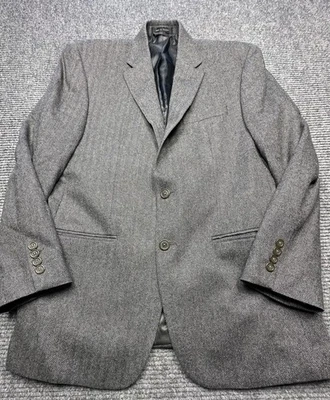 Blazer Chaqueta Abrigo Deportivo Lauren Ralph Lauren Para Hombres 40R Lana Espiga Cachemira Foto 1 de 4