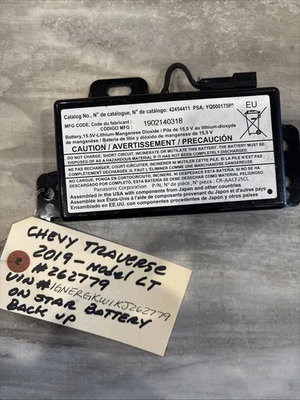 Chevrolet Traverse Onstar 2019 módulo de control de respaldo de batería GM OEM 42454411 Foto 1 de 4
