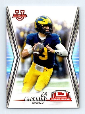 #NTCD-BF11 2023 Bowman Trading Card Day _ JJ McCarthy - Image 1 of 2