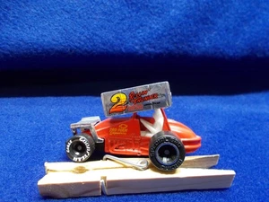 Vintage 1993 Matchbox Sprint Racer #34; rot & gelb #2 on Wing - Bild 1 von 3