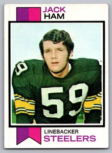 1973 TOPPS #115 JACK HAM STEELERS ROOKIE - Picture 1 of 3