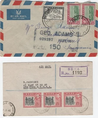 Cubiertas de primer vuelo Gilbert & Ellice Islands 1947/1954 con Sc 48b en 195 Foto 1 de 4